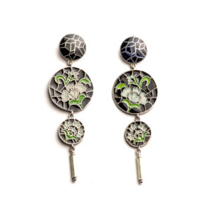 Flower earrings