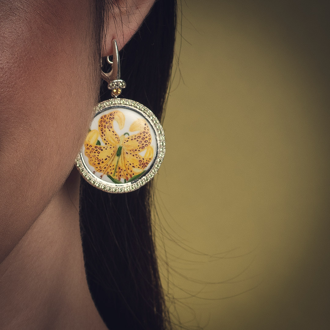 Flor earrings